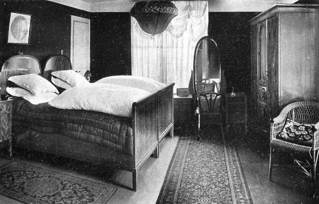 Muster-Schlafzimmer der abl-Genossenschaft in den 1920er Jahren (Bild: zvg)
