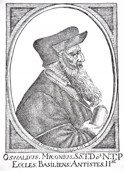 Oswald Myconius: Der prominente Luzerner Reformierte. (Bild: zvg.)