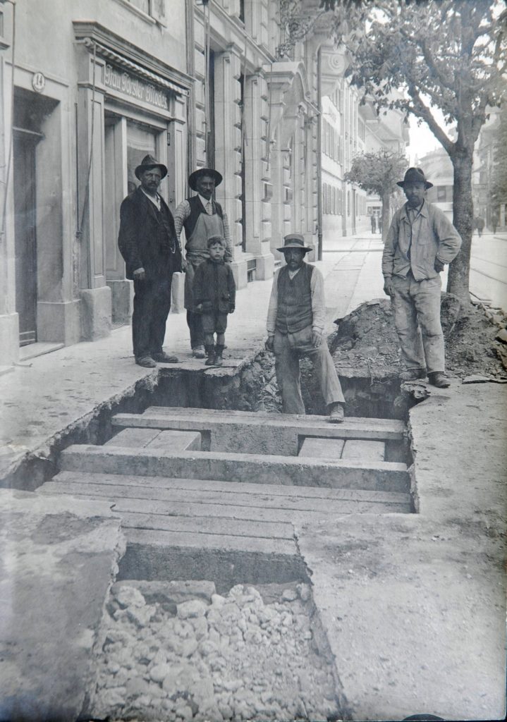 Bauarbeiter in der Baselstrasse (Bild: zvg)